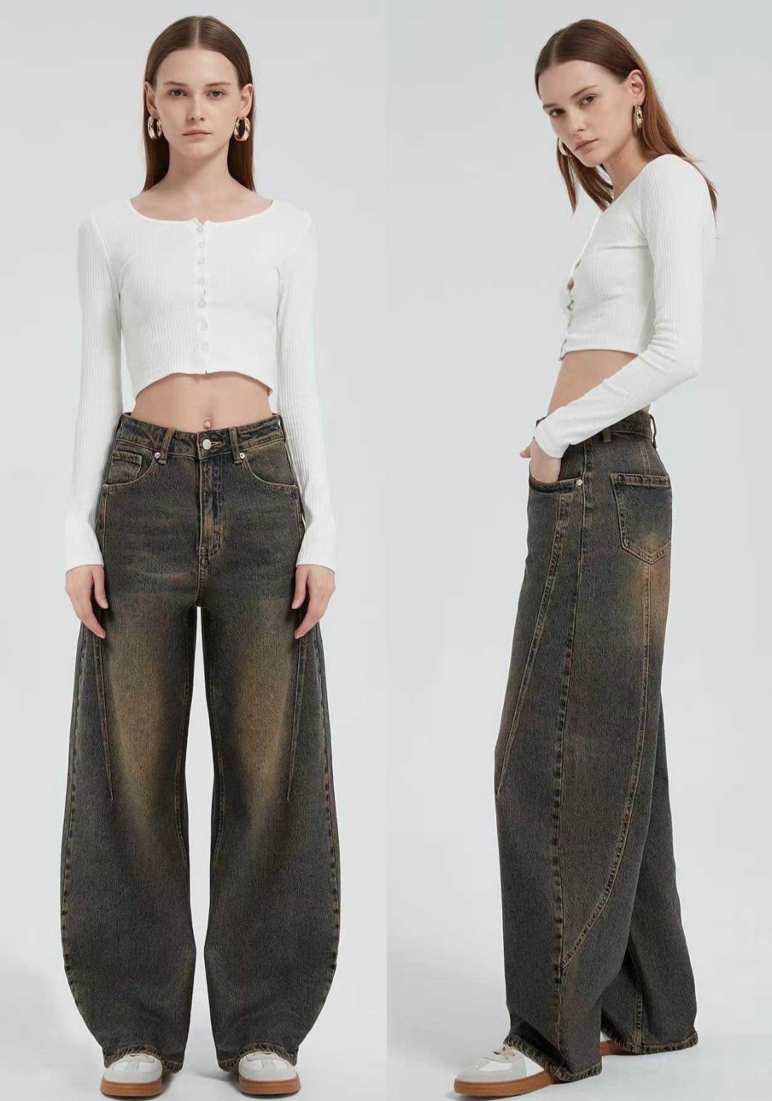 Jeans Balloon Sabbiato