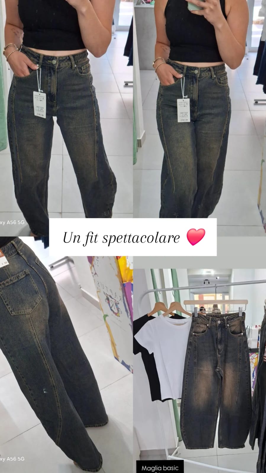 Jeans Balloon Sabbiato